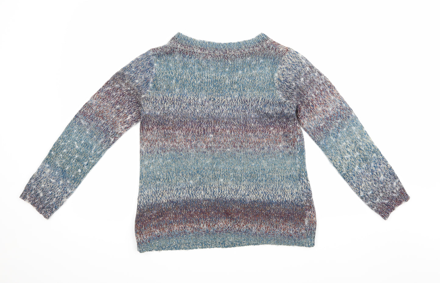 Atmosphere Womens Blue  Knit Pullover Jumper Size 8