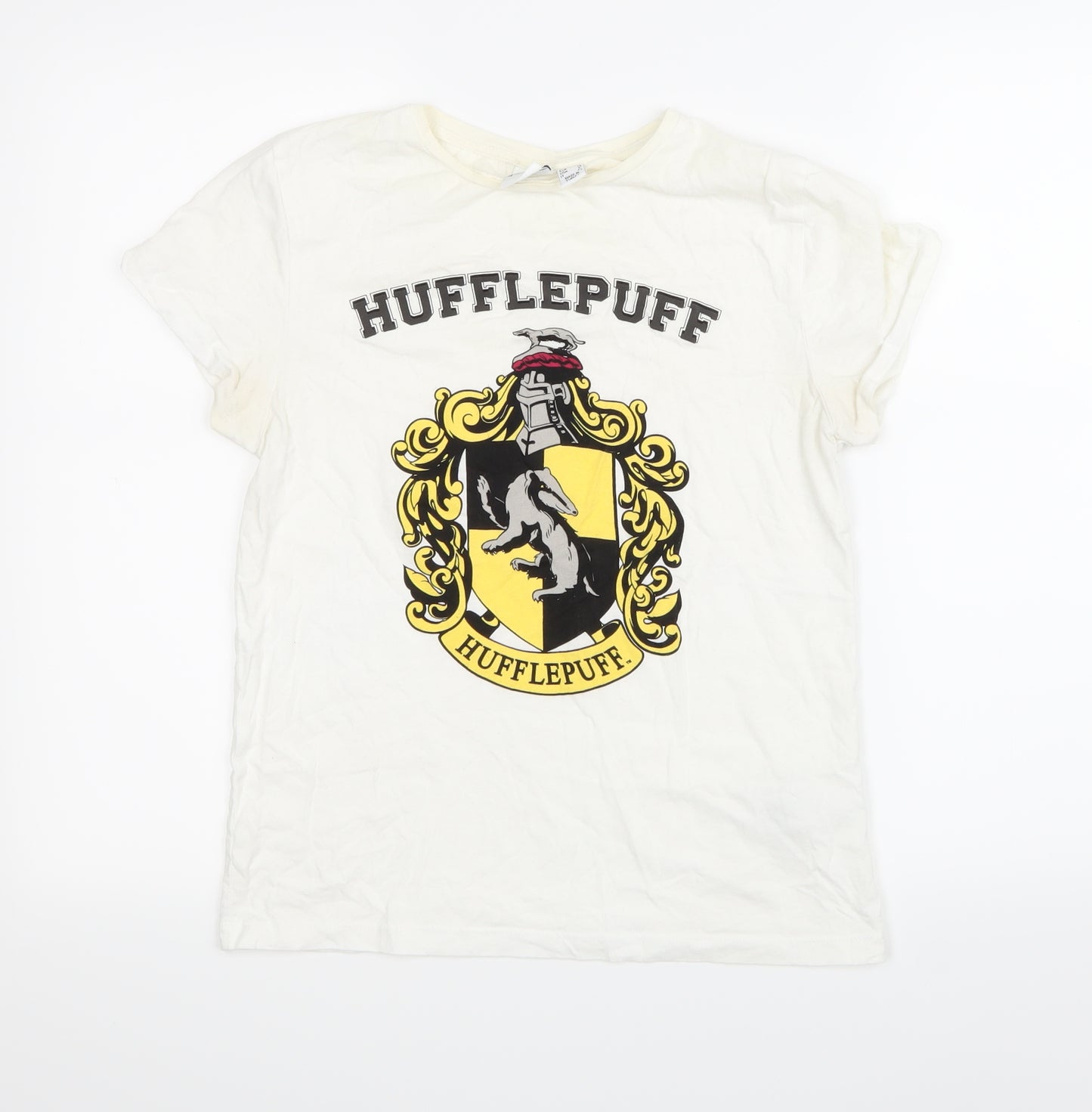Harry Potter Womens White   Basic T-Shirt Size 10