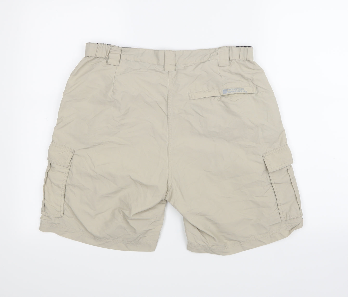 Mountain Warehouse Womens Beige   Chino Shorts Size 14