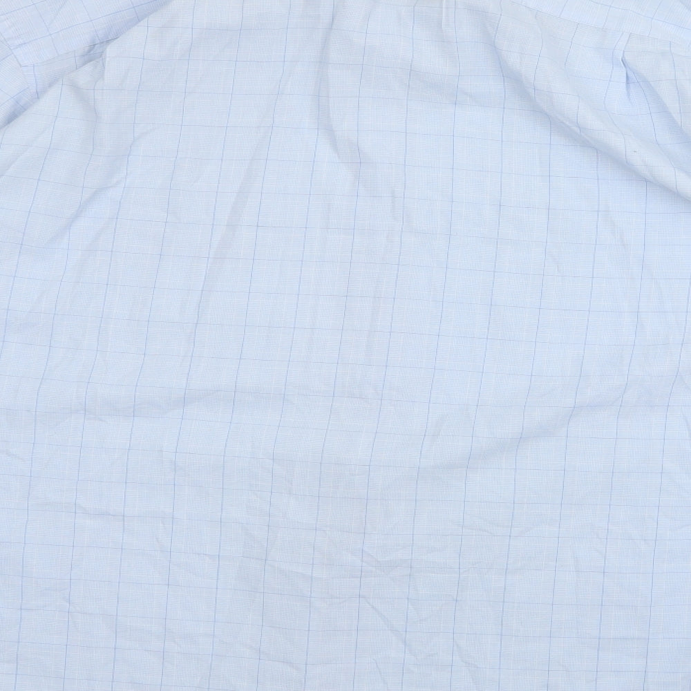 Marks and Spencer Mens Blue    Dress Shirt Size 46