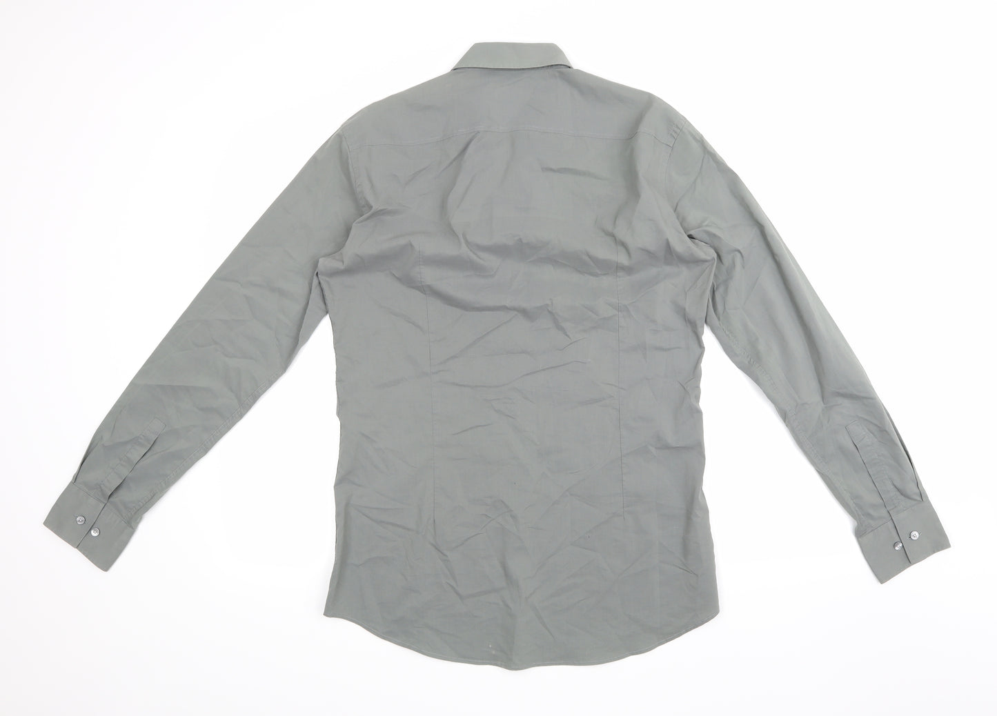 HUGO BOSS Mens Grey    Dress Shirt Size 41