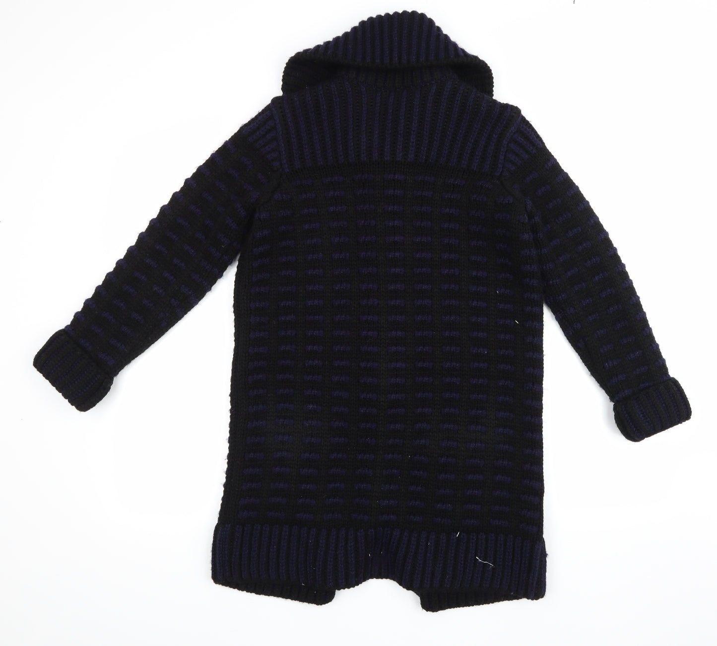 Per Una Womens Blue  Knit Cardigan Jumper Size 8