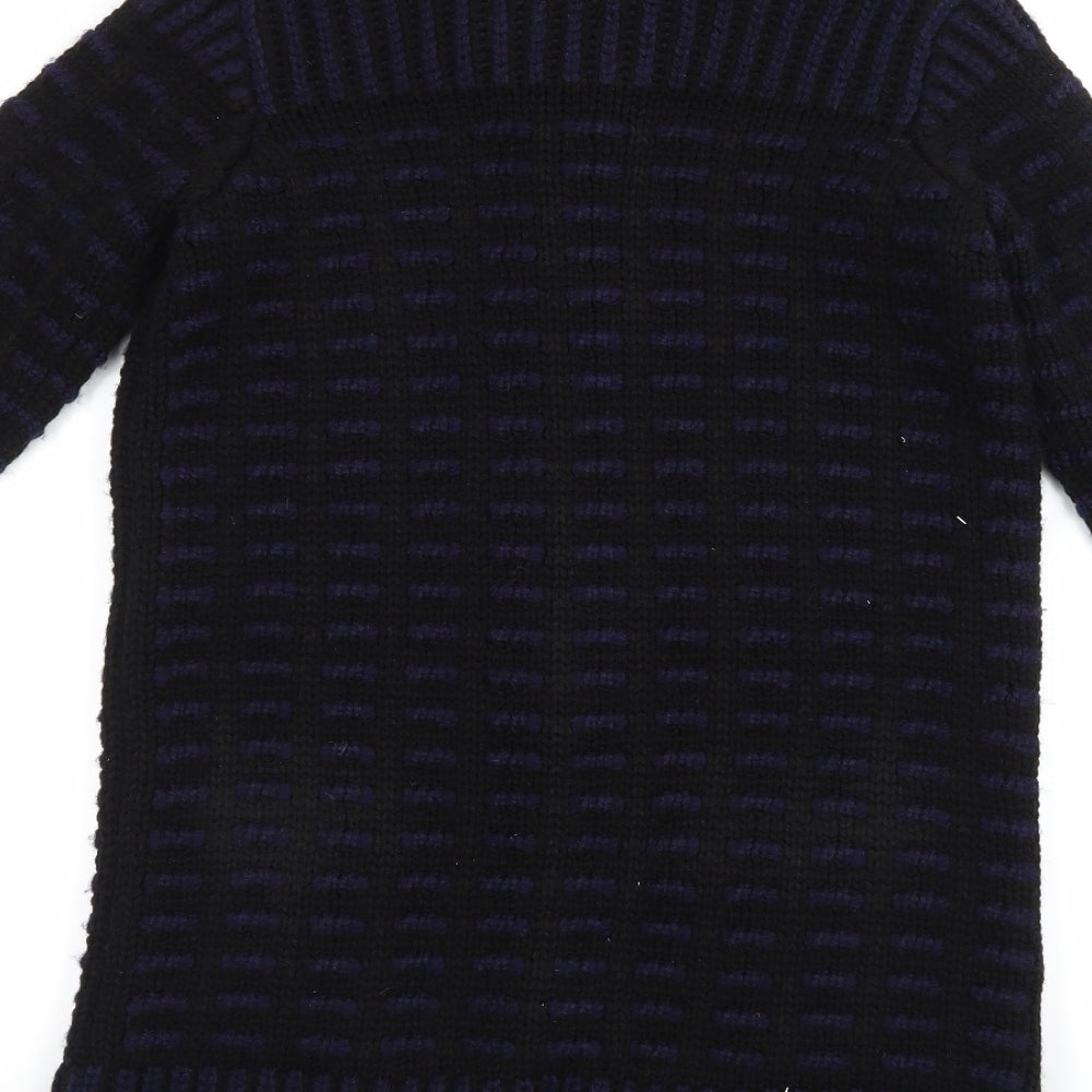 Per Una Womens Blue  Knit Cardigan Jumper Size 8