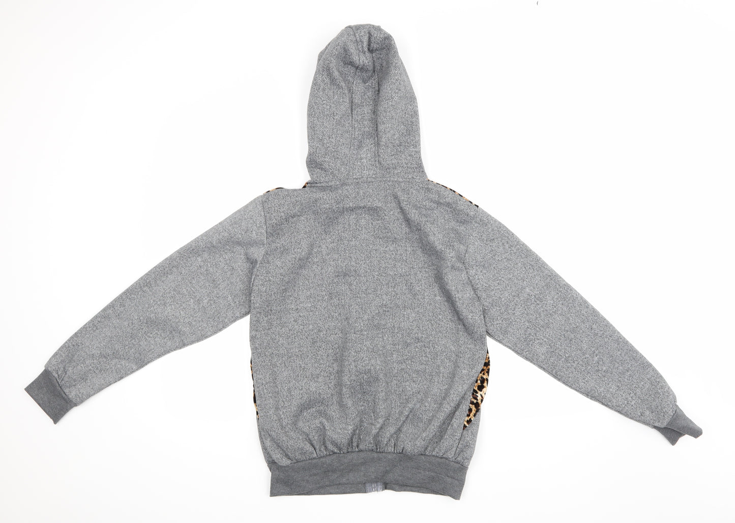 DCZ Womens Grey   Full Zip Hoodie Size L