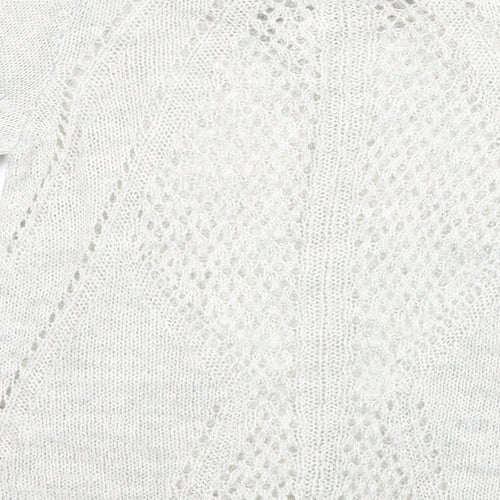 George Womens Grey  Knit Pullover Jumper Size 8