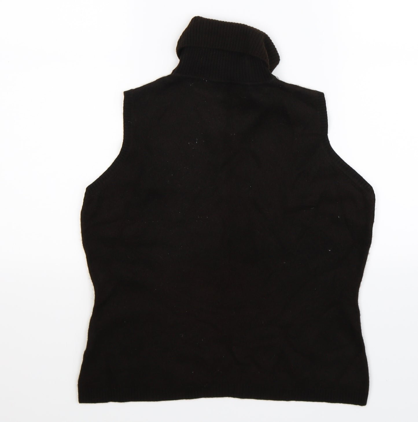 Enzo Montenni Womens Black  Knit Pullover Jumper Size XL