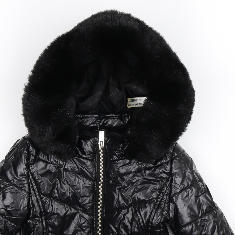 River Island Girls Black   Puffer Jacket Jacket Size 2-3 Years