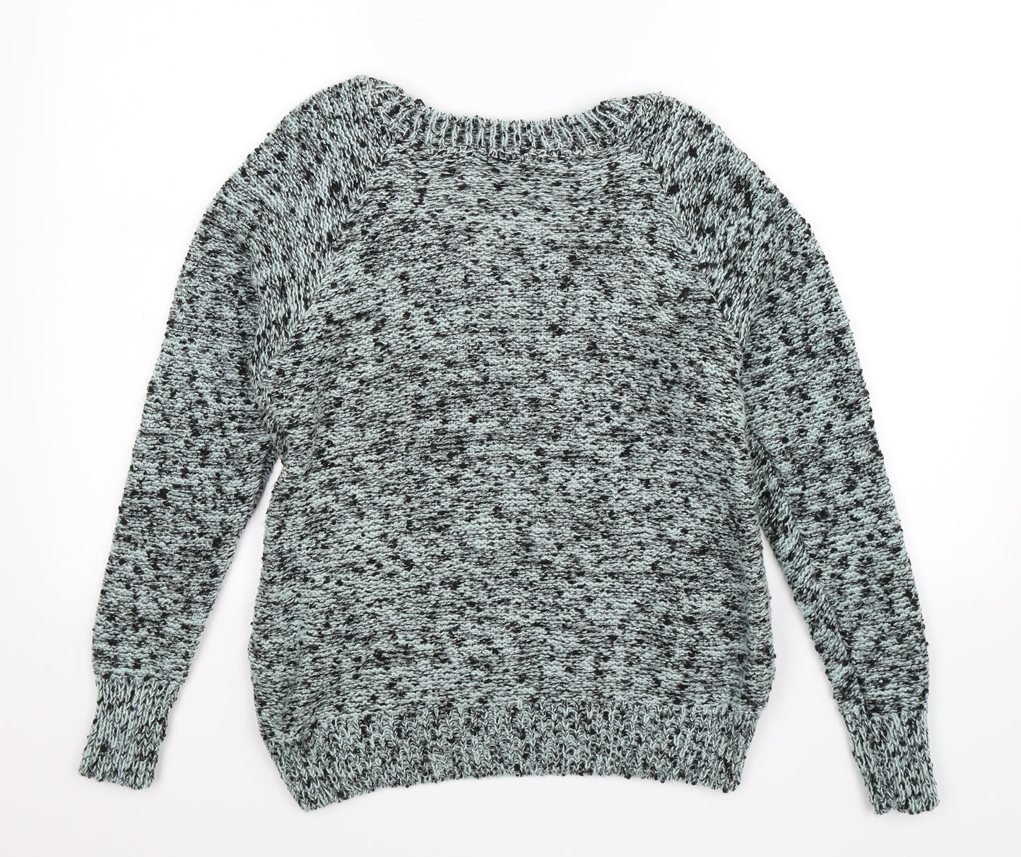 F&F Womens Green  Knit Pullover Jumper Size 6