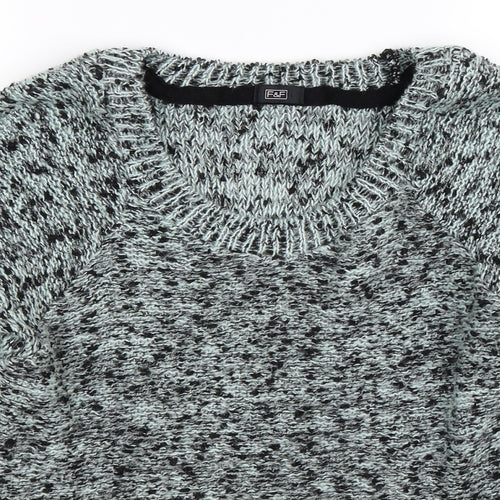 F&F Womens Green  Knit Pullover Jumper Size 6