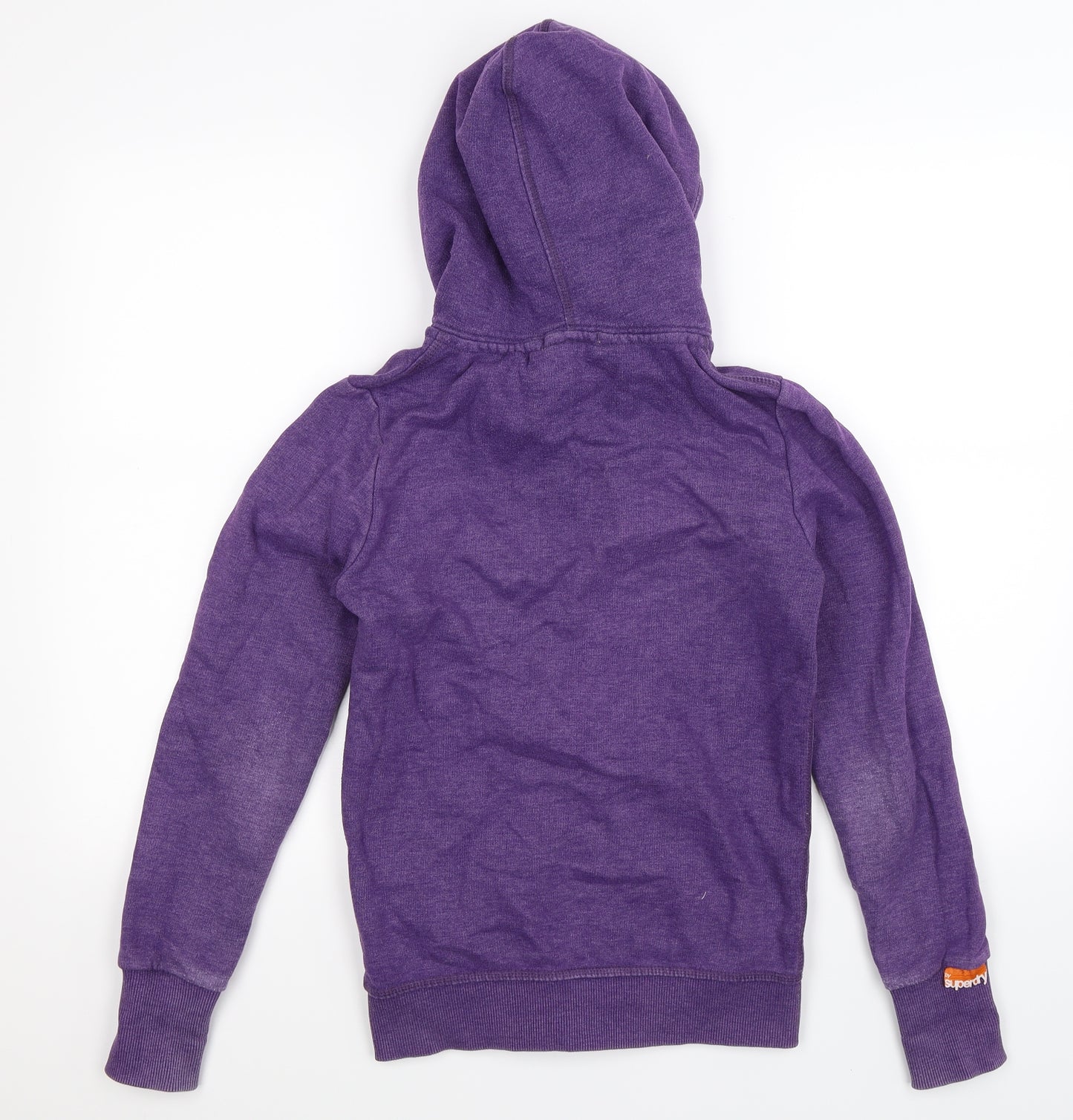 Superdry Womens Purple   Full Zip Hoodie Size S