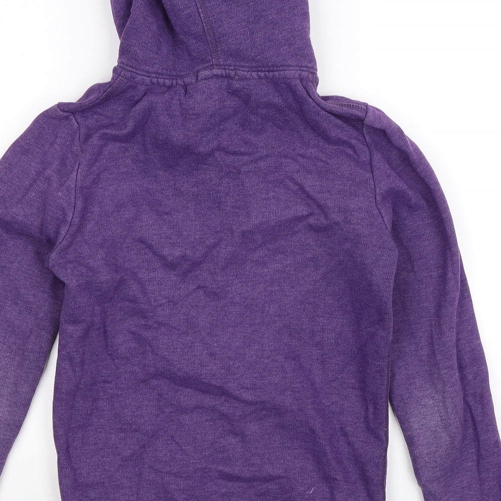 Superdry Womens Purple   Full Zip Hoodie Size S