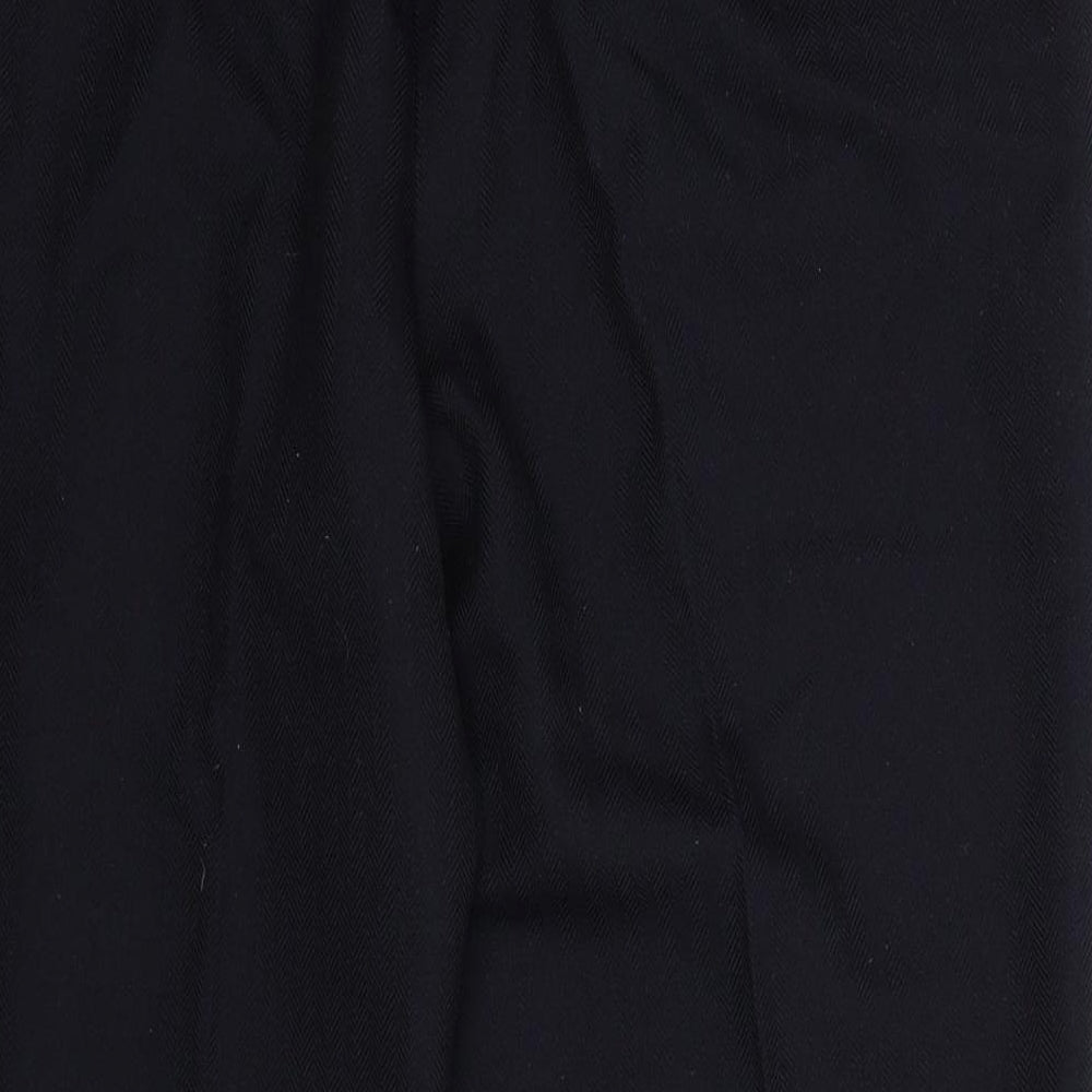 Marks and Spencer Womens Blue   Cropped Trousers Size 18 L23 in