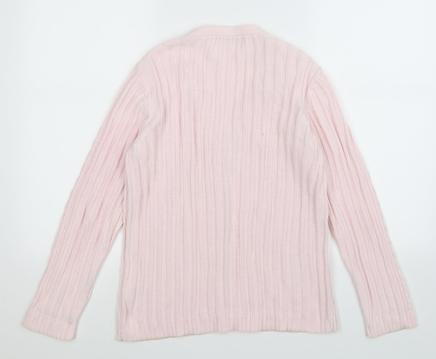 Jumper Womens Pink  Knit Cardigan Jumper Size S