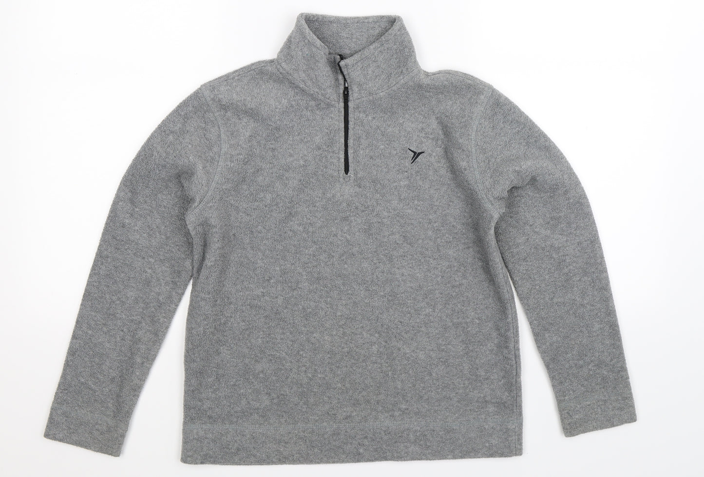 Old Navy Womens Grey  Fleece Jacket  Size 8