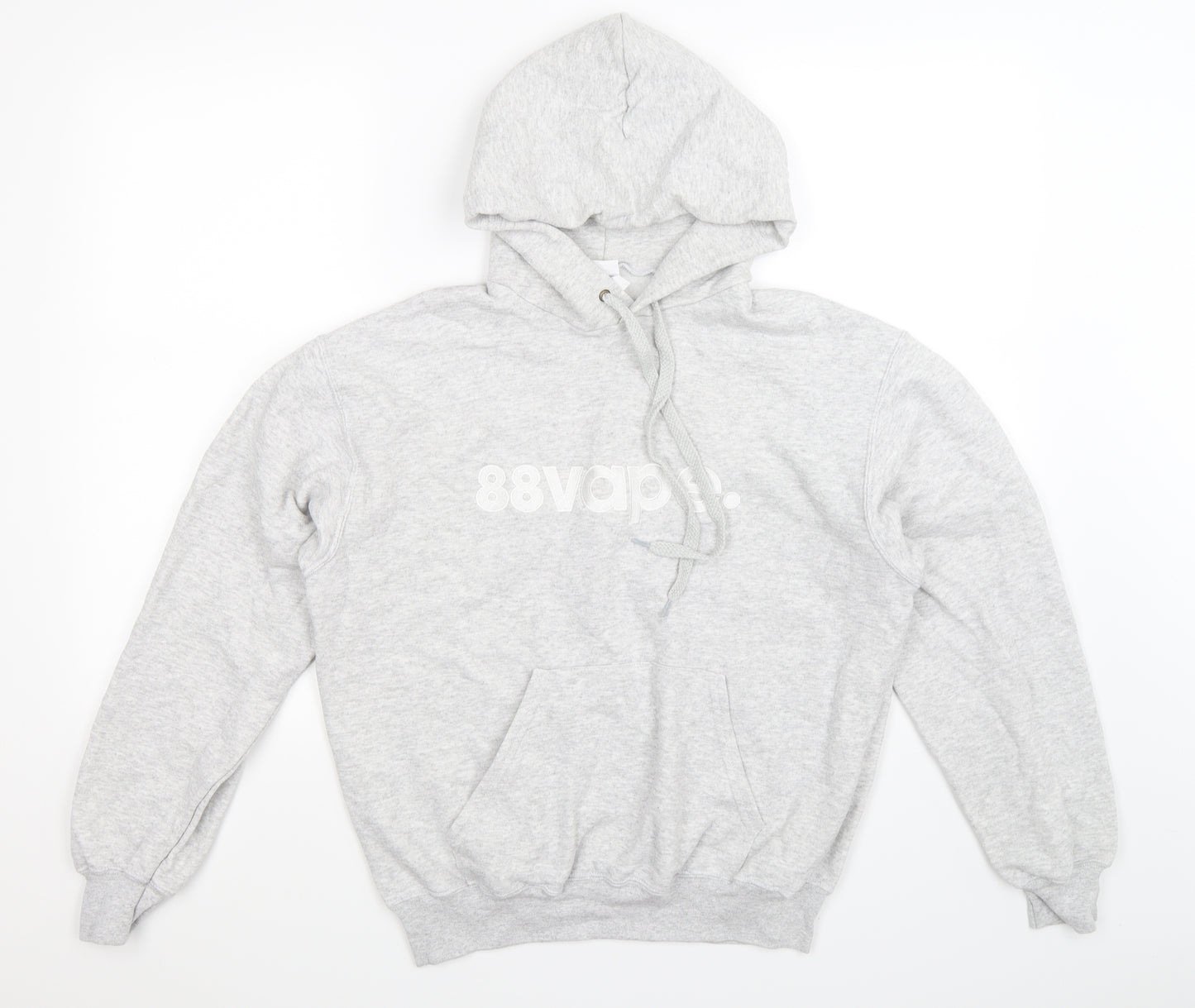 Fruit of the Loom Mens Grey   Pullover Hoodie Size M