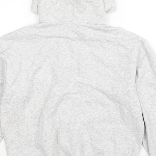 Fruit of the Loom Mens Grey   Pullover Hoodie Size M