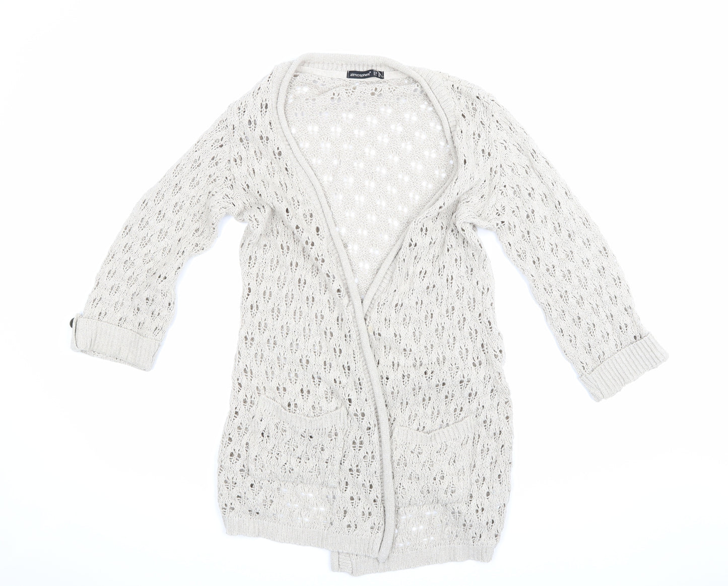 Atmosphere Womens Beige   Cardigan Jumper Size 20