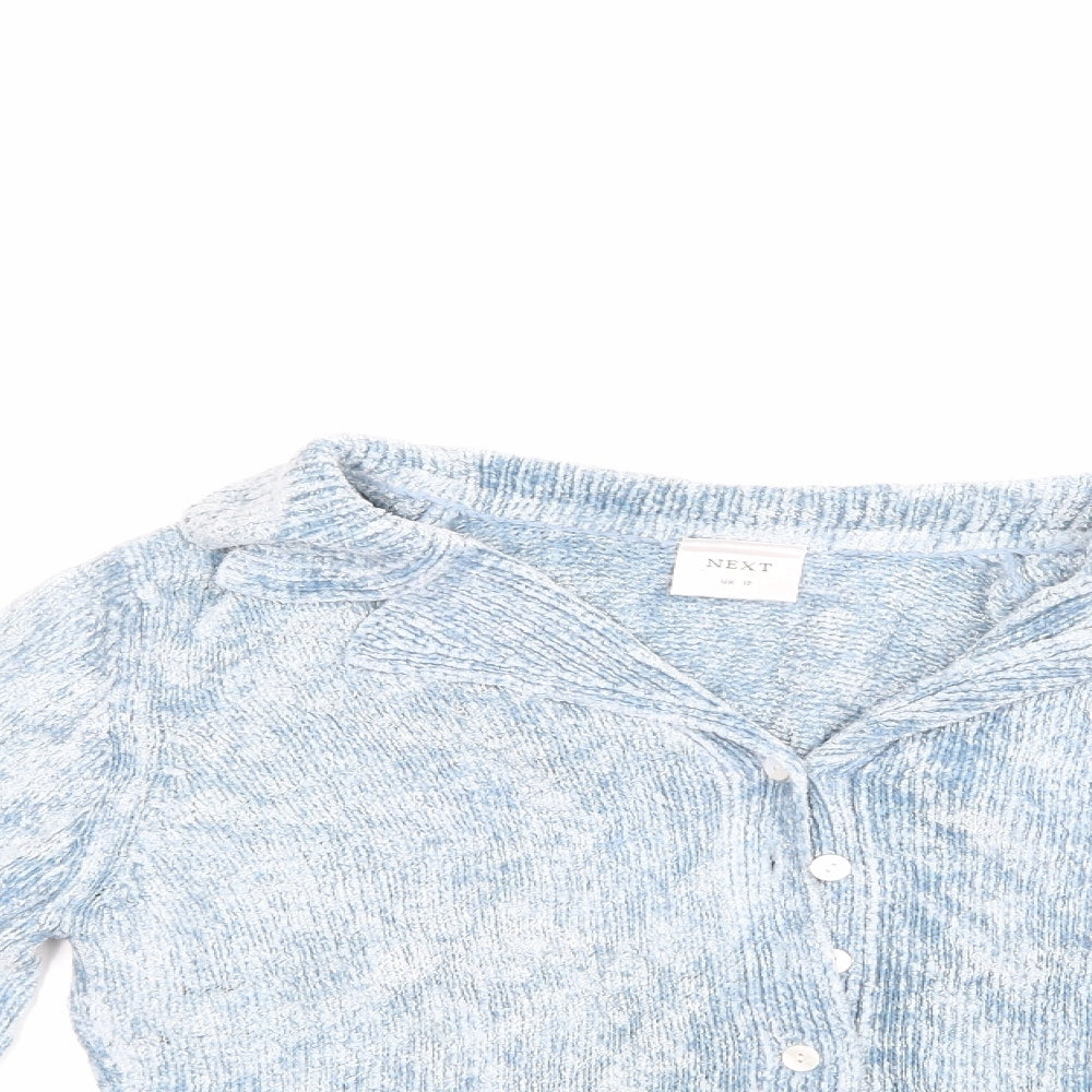 NEXT Womens Blue   Cardigan Jumper Size 12
