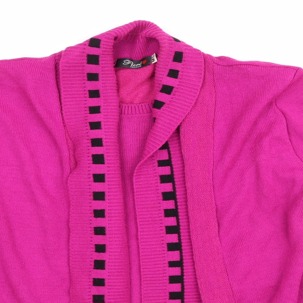 Prune Womens Pink   Cardigan Jumper Size 14