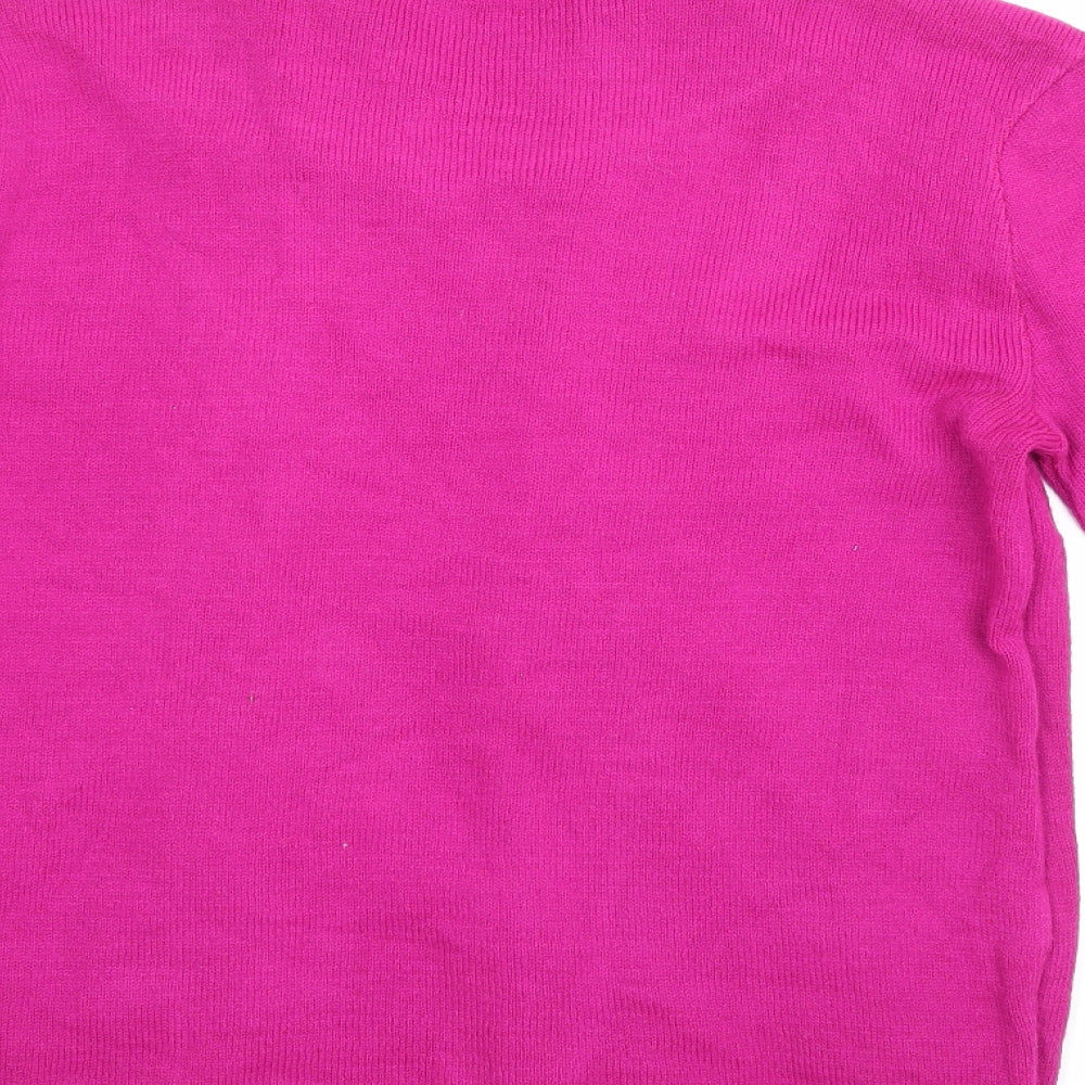 Prune Womens Pink   Cardigan Jumper Size 14