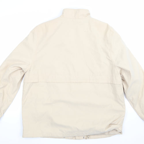 Marks and Spencer Womens Beige   Overcoat Jacket Size 16