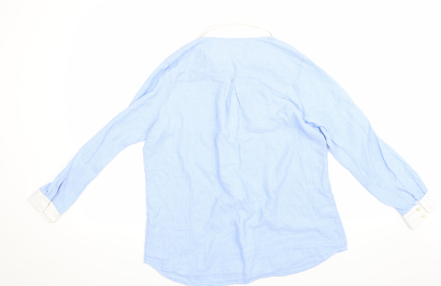 H&M Womens Blue   Basic Button-Up Size 38