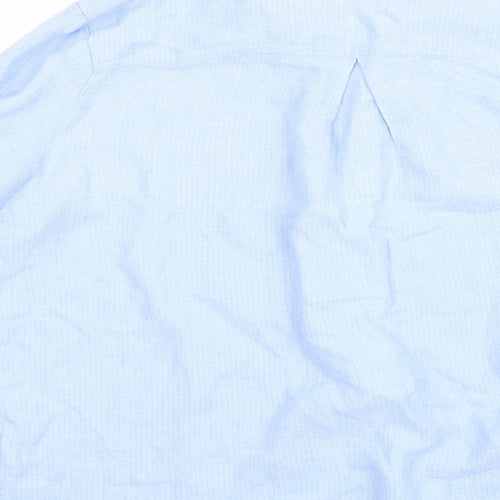 H&M Womens Blue   Basic Button-Up Size 38