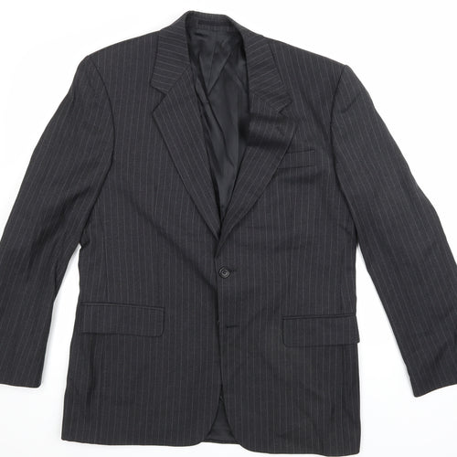 Coes Mens Black   Jacket Blazer Size 42