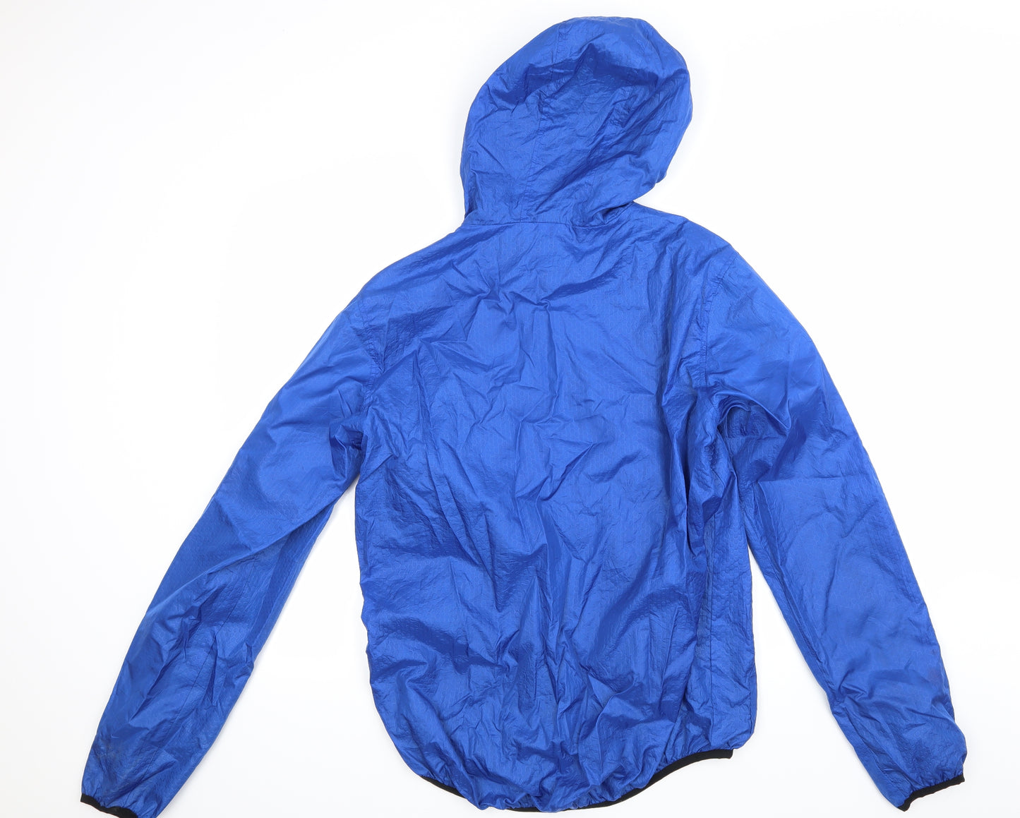 workout Mens Blue   Anorak Coat Size M