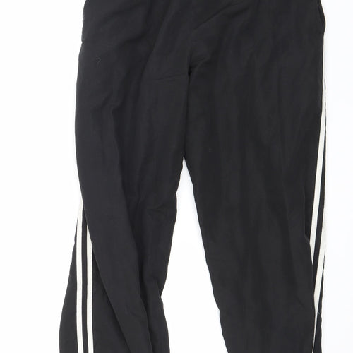 Red tag Mens Black   Track Pants Trousers Size M L27 in
