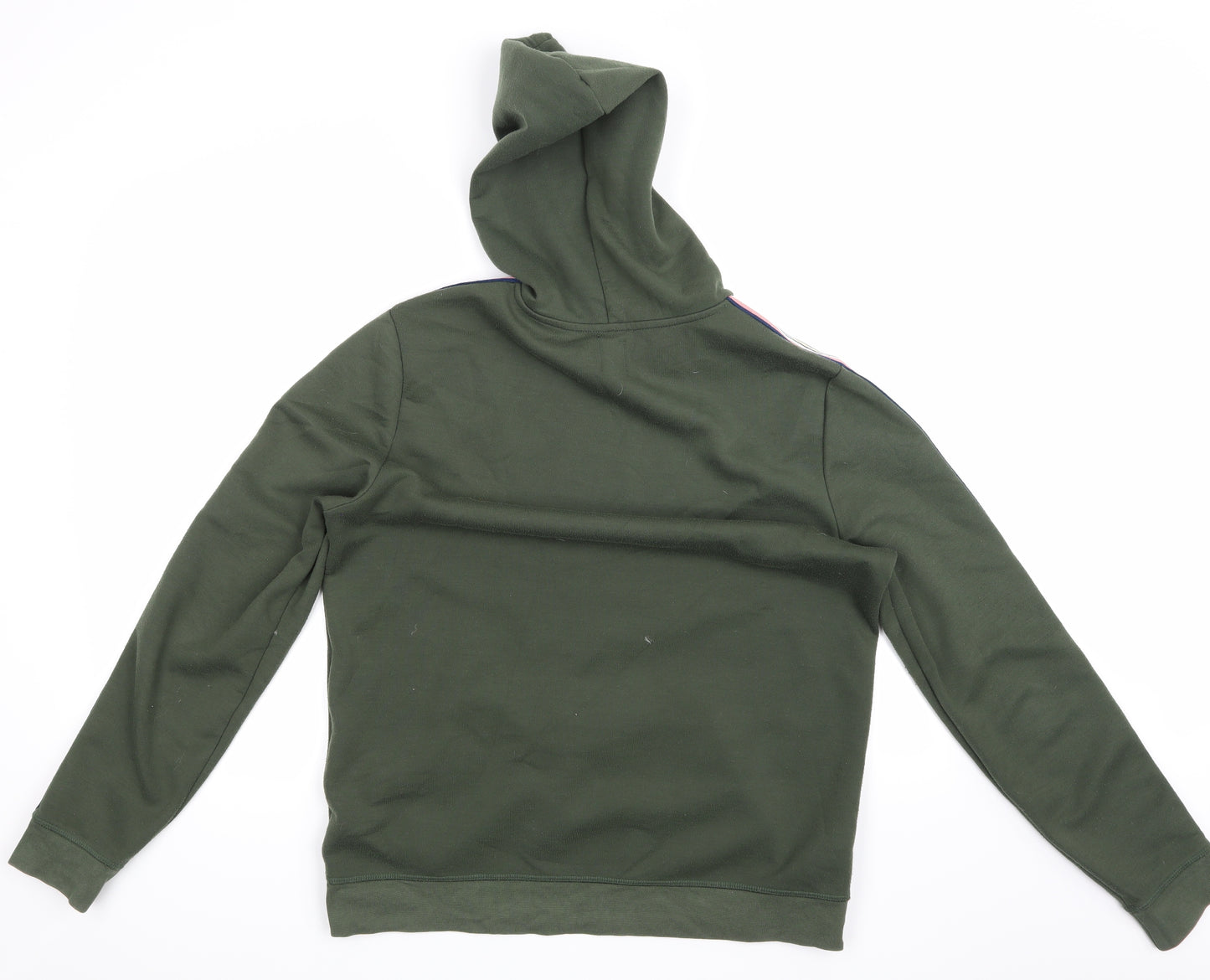 River Island Mens Green   Pullover Hoodie Size M