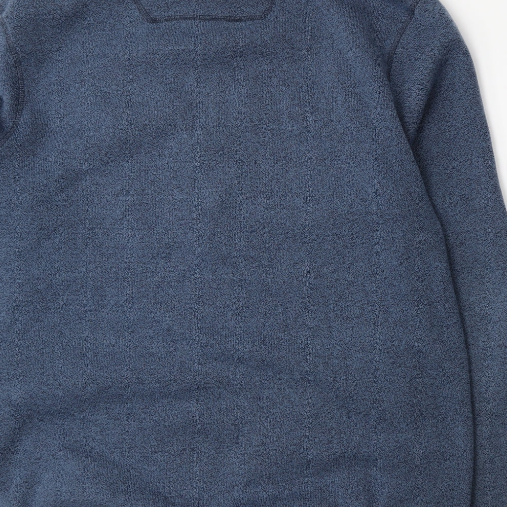 Weird Fish Womens Blue  Fleece Jacket  Size XL