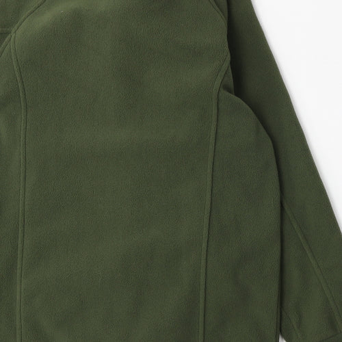 Marks and Spencer Womens Green  Fleece Jacket  Size 8