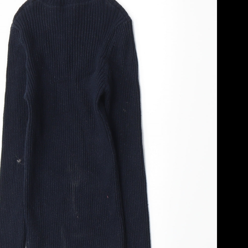 NEXT Boys Blue  Knit Pullover Jumper Size 6 Years