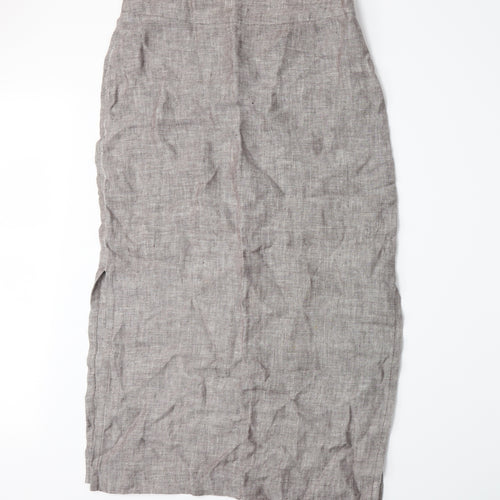 Racing Green Womens Beige   A-Line Skirt Size 12