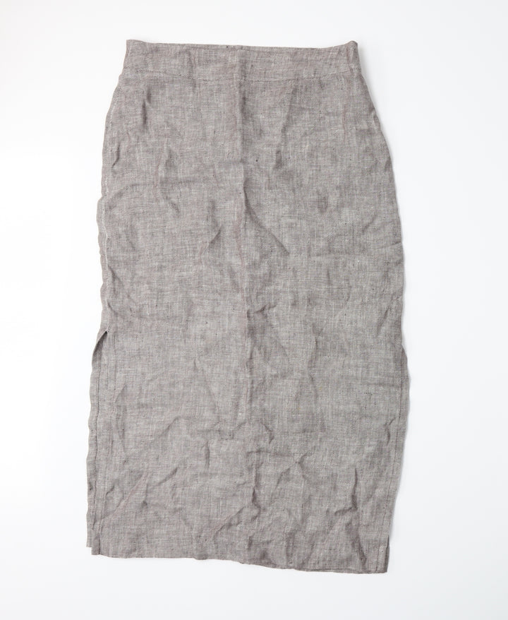 Racing Green Womens Beige   A-Line Skirt Size 12