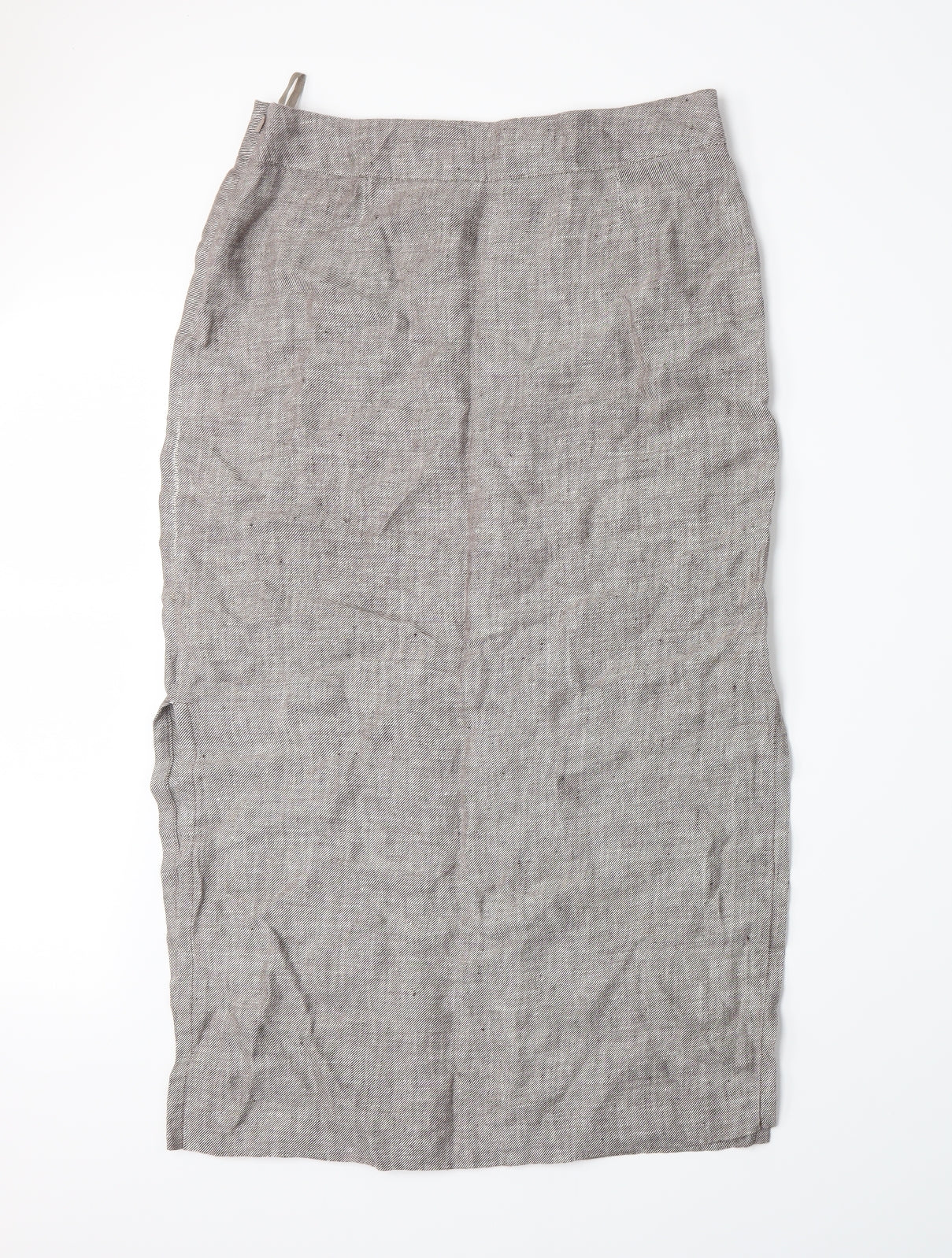 Racing Green Womens Beige   A-Line Skirt Size 12