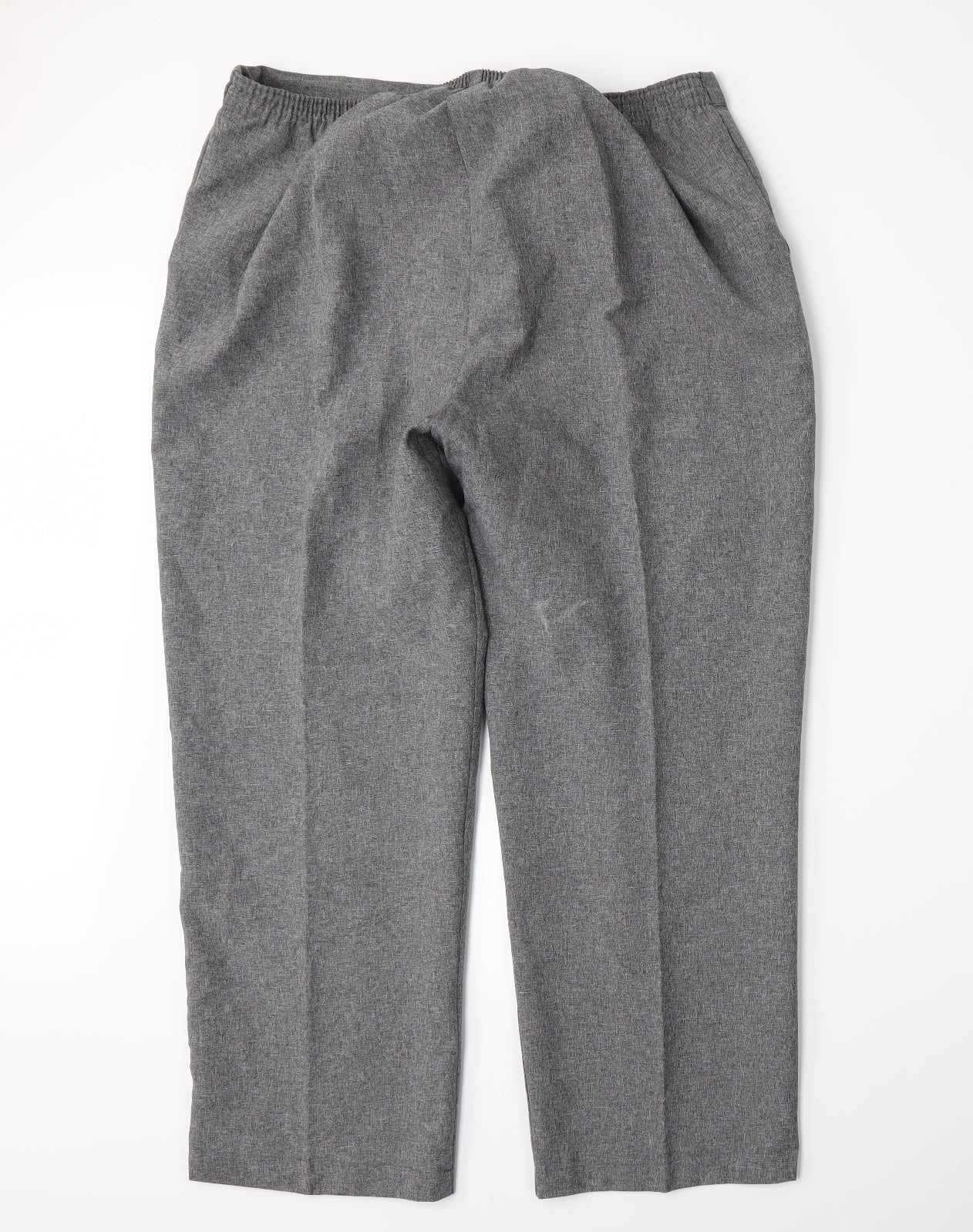 Emma Collection Womens Grey   Trousers  Size 20 L26 in