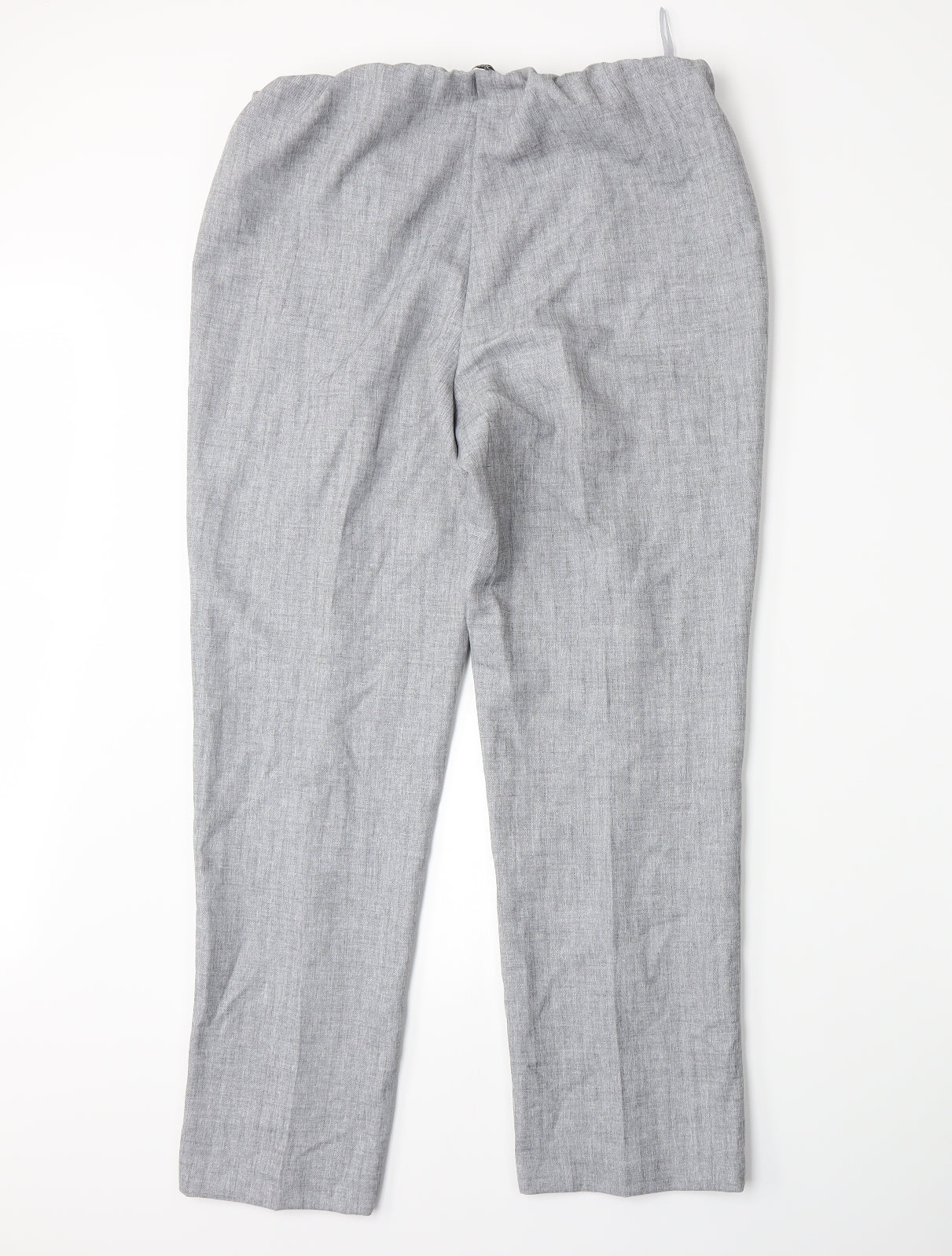 BM Womens Grey   Trousers  Size 12 L27 in