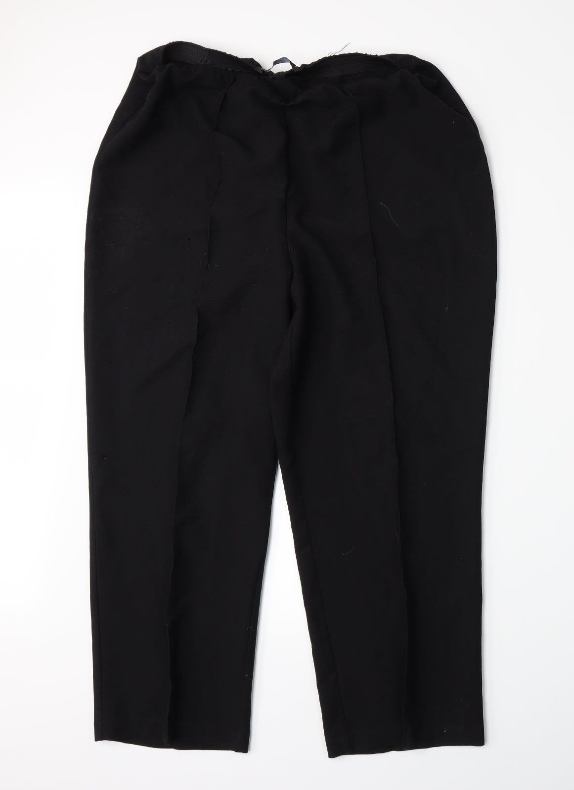 BM Womens Black   Trousers  Size 18 L27 in