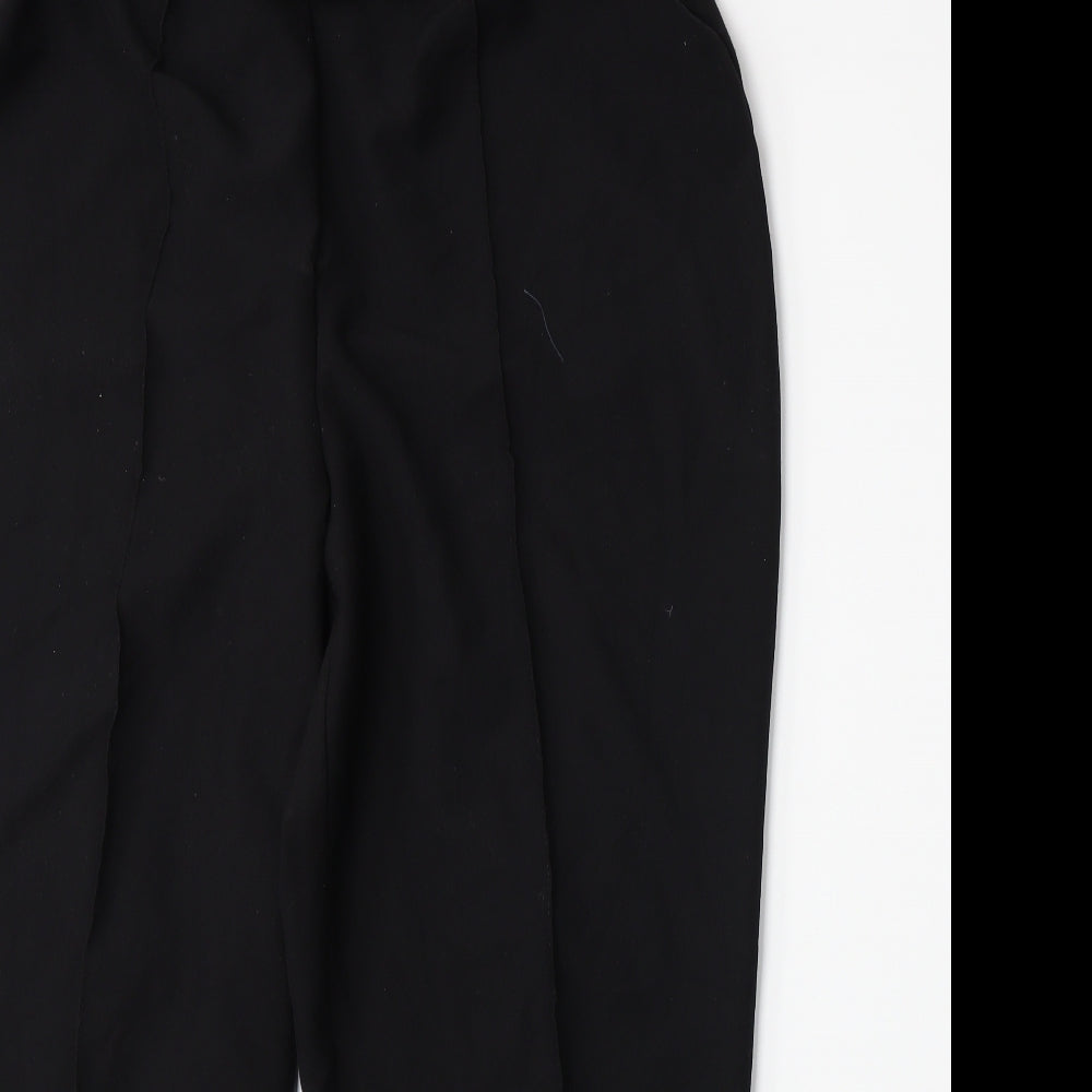 BM Womens Black   Trousers  Size 18 L27 in