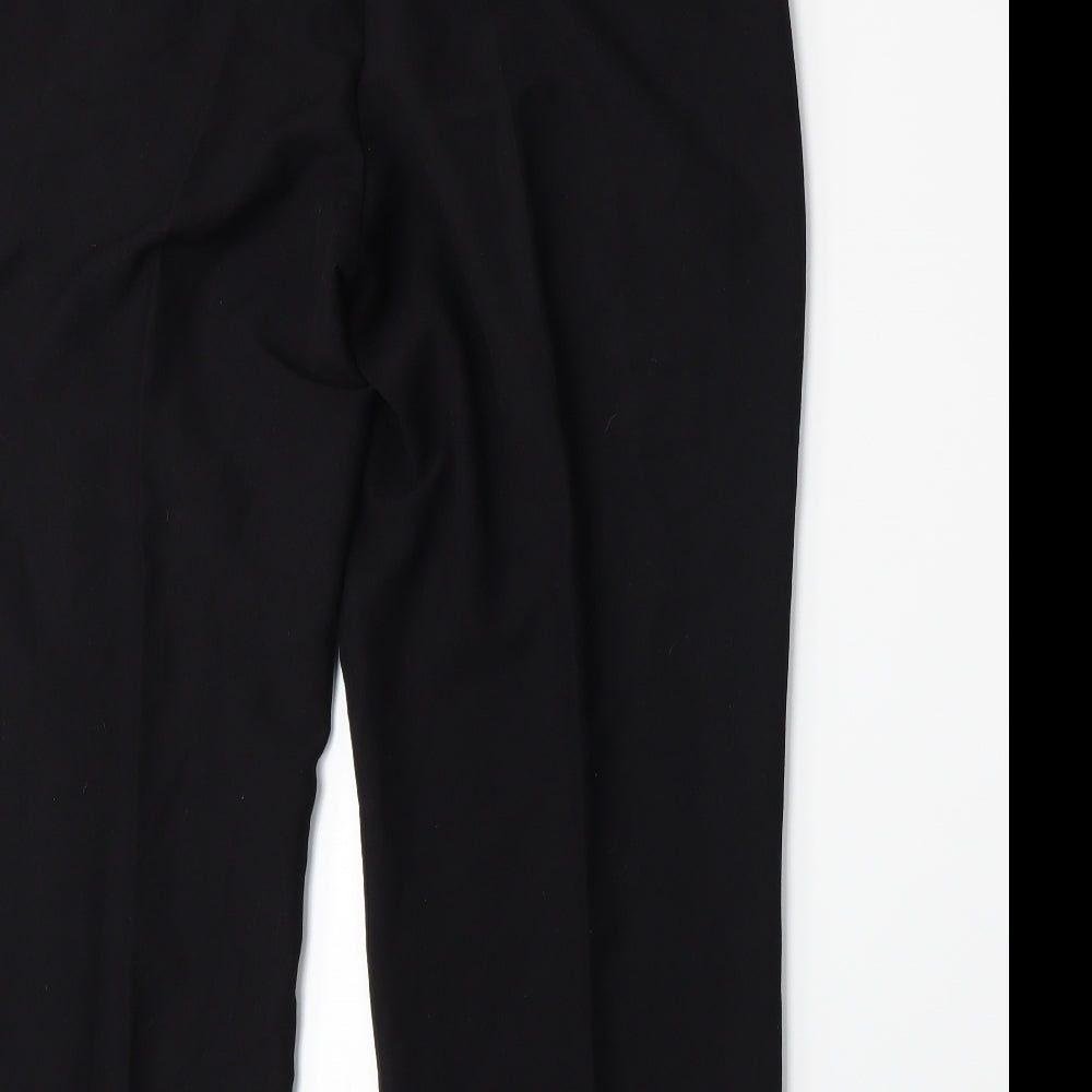 BM Womens Black   Trousers  Size 18 L27 in