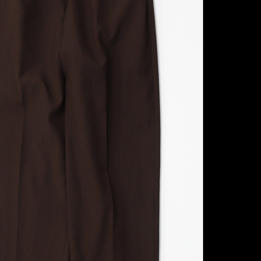 Preworn Womens Brown   Trousers  Size 16 L29 in