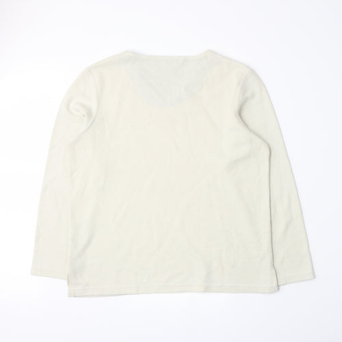 Bonmarché Womens Beige  Knit Pullover Jumper Size S