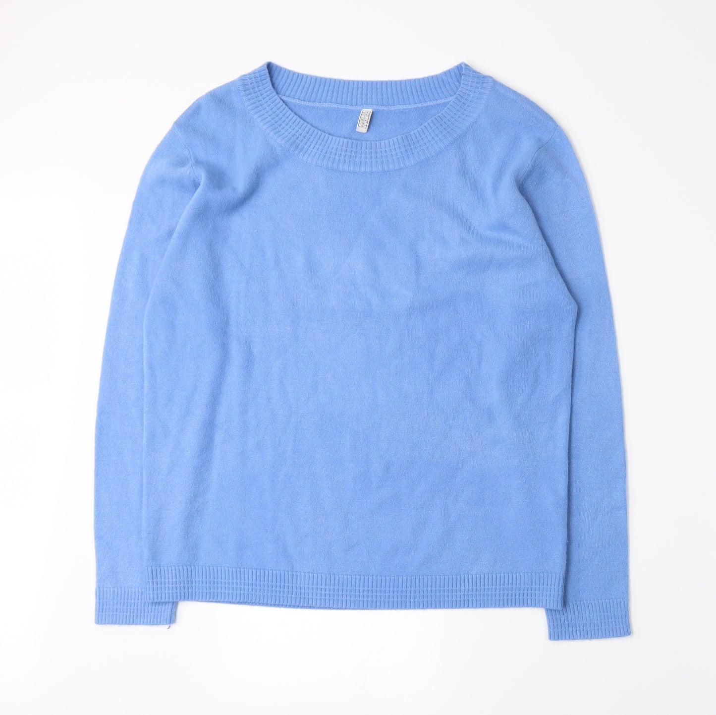 Preworn Womens Blue  Knit Pullover Jumper Size 14