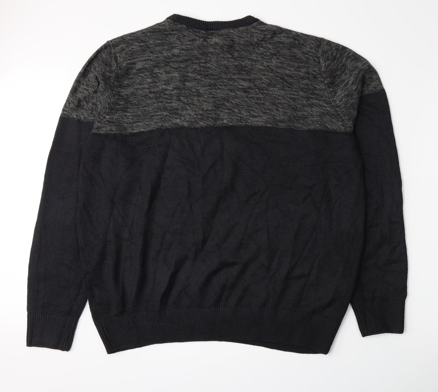 Kensington Mens Black   Pullover Jumper Size 2XL