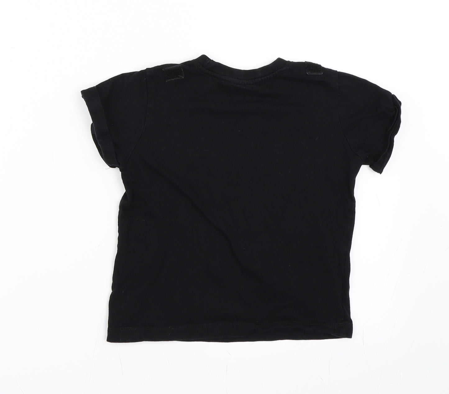 Batman Boys Black   Basic T-Shirt Size 4-5 Years  - Batman