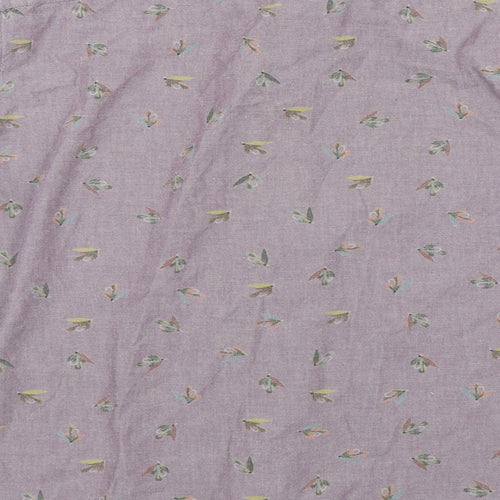River Island Mens Purple Animal Print   Button-Up Size S