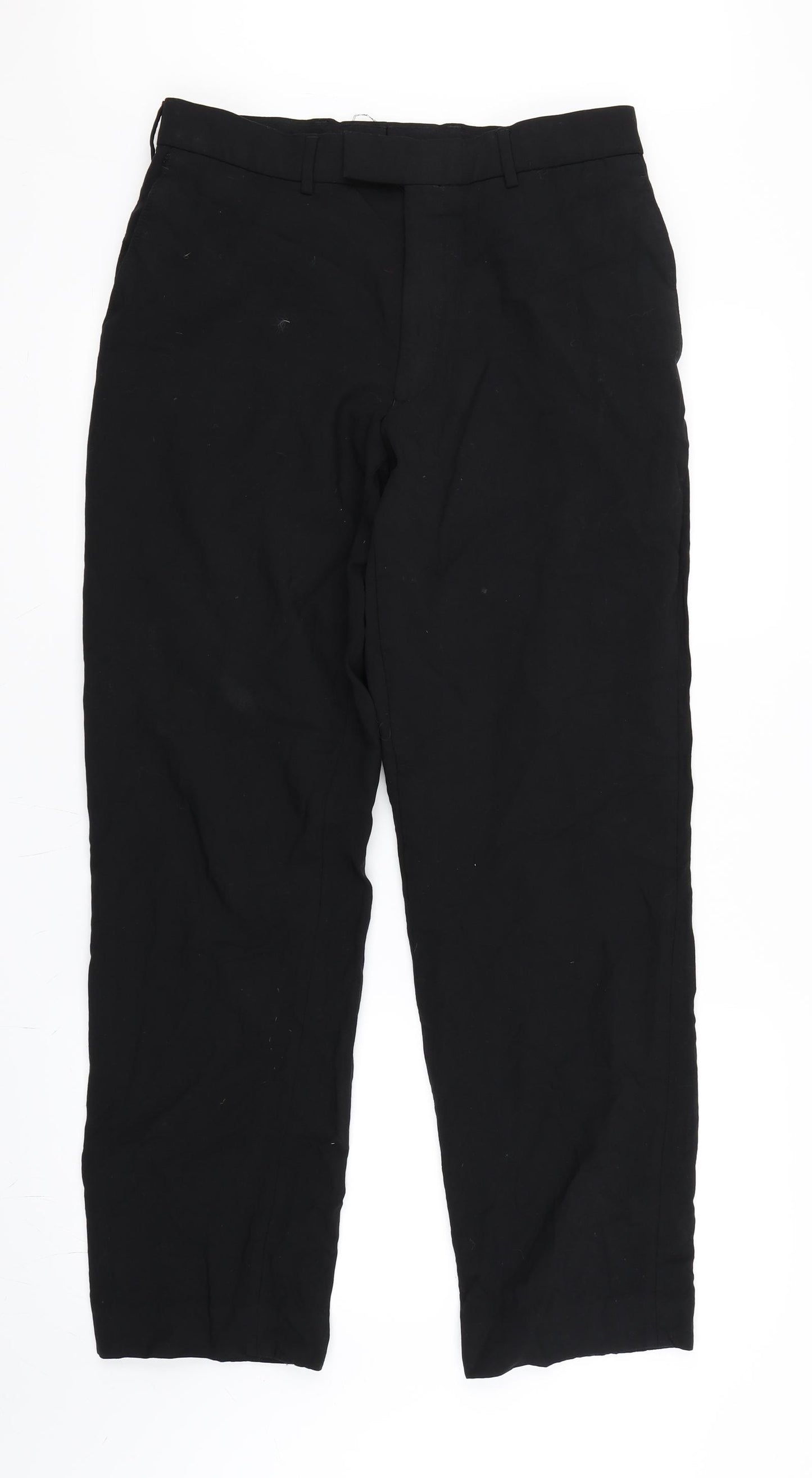 NEXT Mens Black   Trousers  Size 32 L32 in