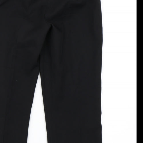 AMARANTO Womens Black   Trousers  Size 12 L21 in
